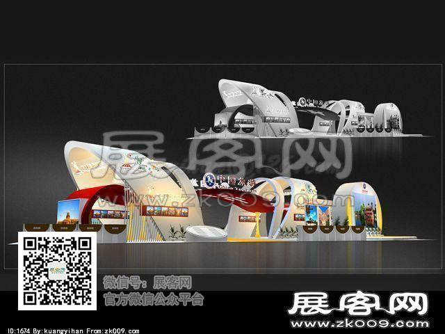 中国旅游展览模型图片