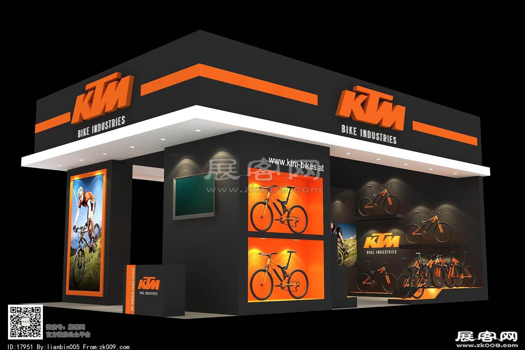 KTM展览模型图片