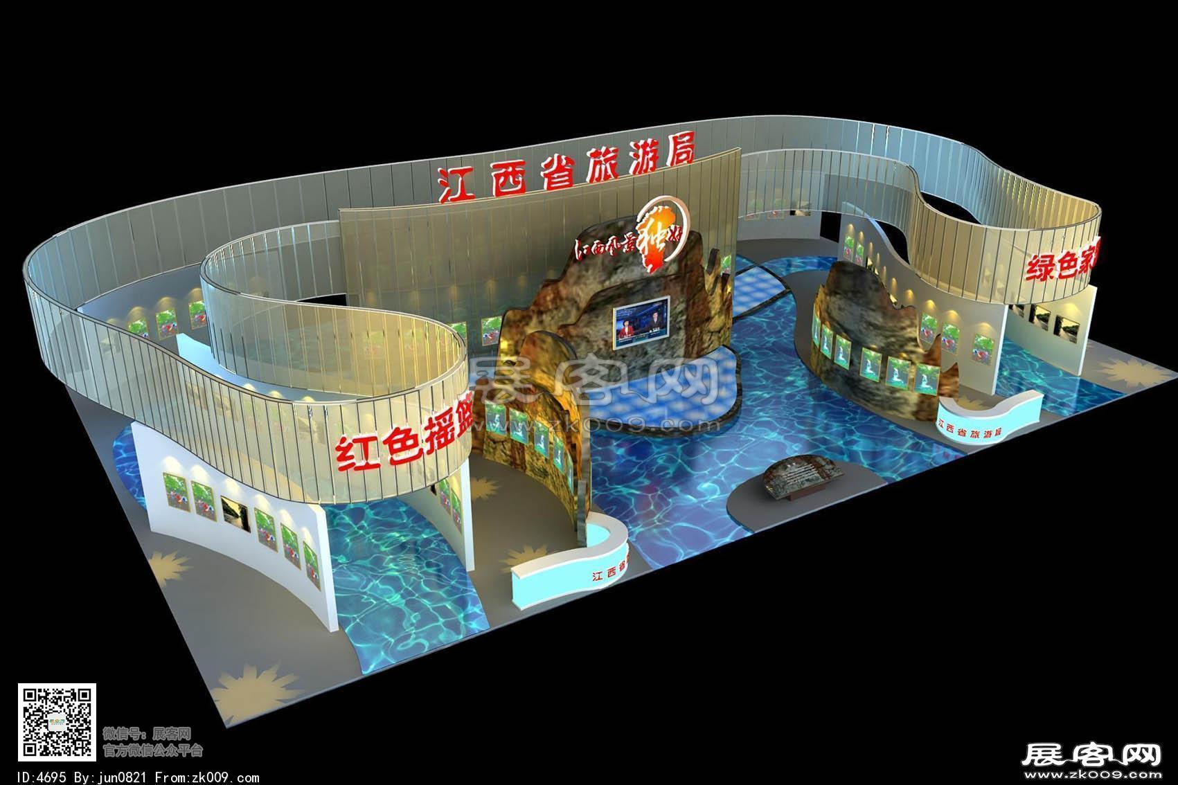 江西旅游局展览模型图片