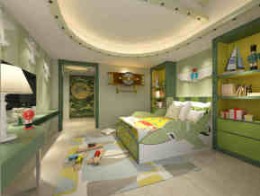 现代卧室儿童房