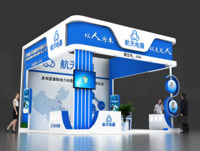 贵州航天电器展览模型