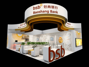 包商银行展览模型
