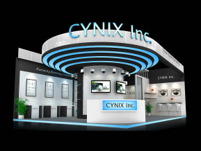 CYNIX展台模型