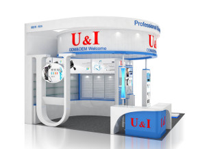 U&I电子展台模型