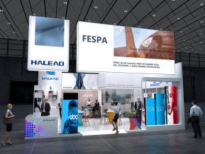 FESPA海得利展览模型