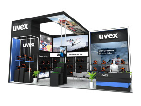 uvex展台模型