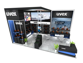 uvex展台模型