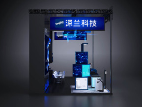 深兰科技展览模型
