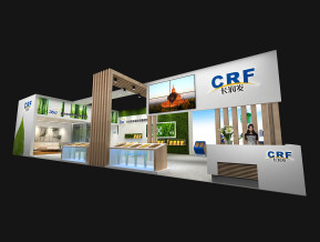 CRF长润发涂料展览模型