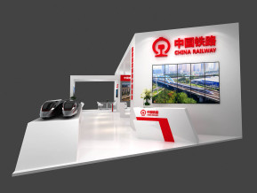 中国铁路交通展览模型