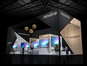newline展览展示模型