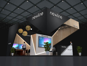 newline展台模型