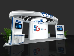 中国电信展览模型
