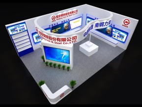 南京钢铁展览模型