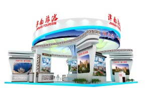 津南旅游展览模型