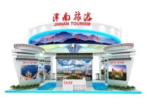 津南旅游展览模型