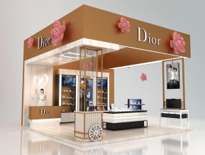 Dior展台模型