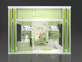 Dior展台模型