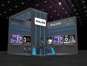 philips展览展示展台模型