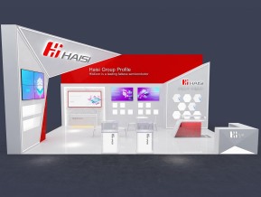 海思电子科技通讯展览模型