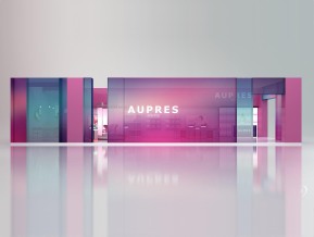 Aupres欧珀莱展览模型