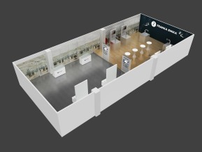 franka展厅模型