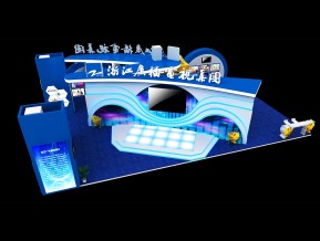 浙江广电展览模型