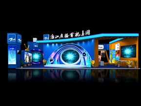 浙江广电展览模型
