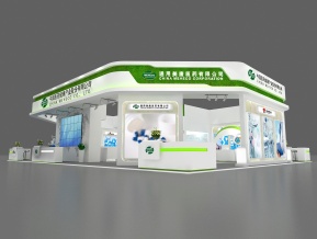 中国医药展览模型