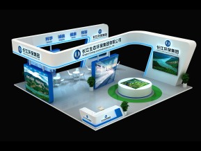 长江环保展览模型