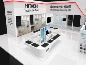日立HITACHI展览模型