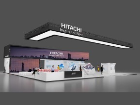 HITACHI日立展览模型