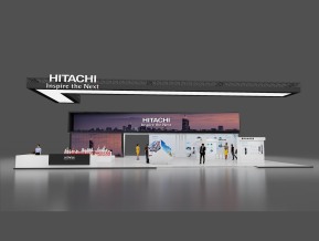 HITACHI日立展览模型