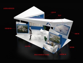 山太飞机展览模型