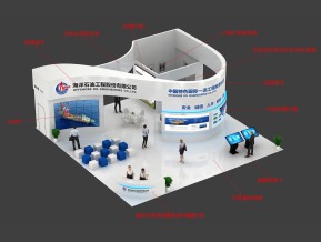 海油工程展览模型