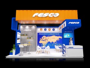 FESCO展台模型