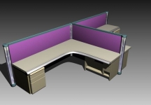 3D办公桌