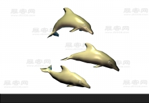 3D海豚模型