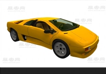 3D跑车模型