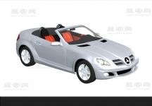 奔驰跑车3D模型