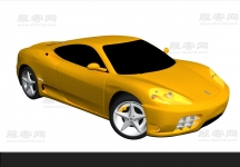 法拉利3D跑车模型