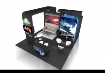ALCON展台模型