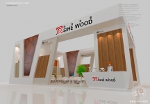 四合木业展览模型