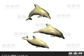 3D海豚模型
