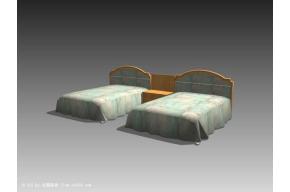 3D床模型