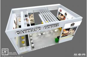 元帅咖啡展览模型图片