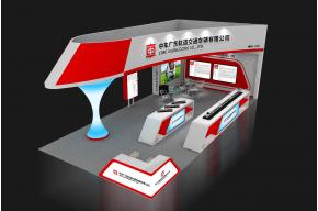 中车交通展台3D模型图片