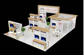 UNV展台3D模型图片