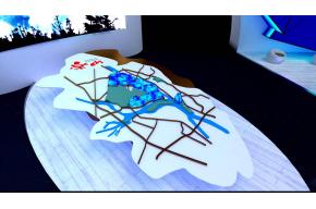 西博会乐山展览模型效果图