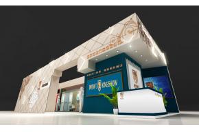 重庆坤秀木门窗展台展示展览3d模型图片